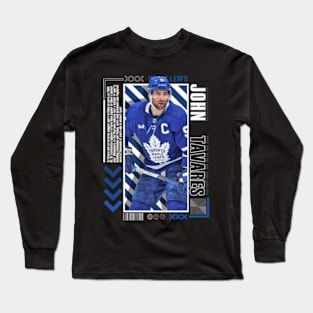 John Tavares Paper Poster Version 10 Long Sleeve T-Shirt